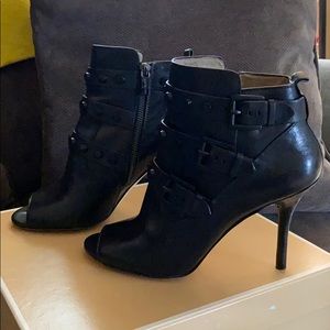 Michael Kors Leather Open toe Bootie